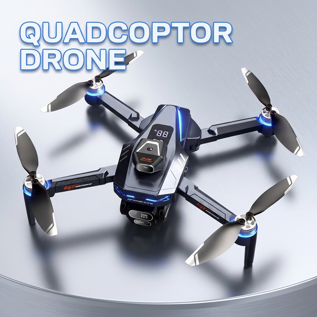 GT8 Mini FPV Drone 8K HD Dual  - Drone Kit Tricopter ulasan dan harga