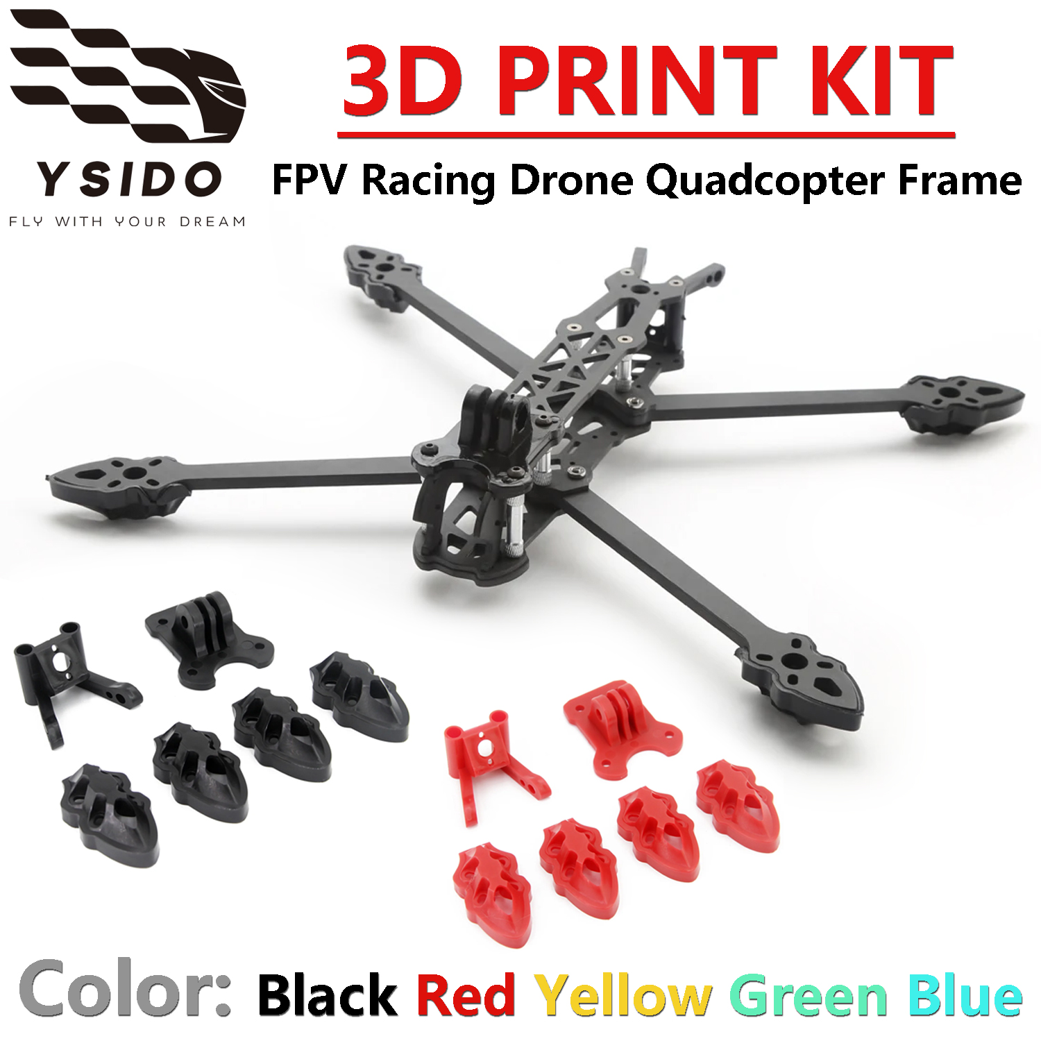 Mark4 5inch / 7inch FPV Frame  - Drone Kit Octocopter ulasan dan harga